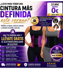 Faja Cinturón Reductor FormoFit + Electroestimulador de Glúteos (Gratis)