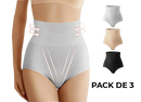 3 Culottes Gainantes Push-up Sculptantes